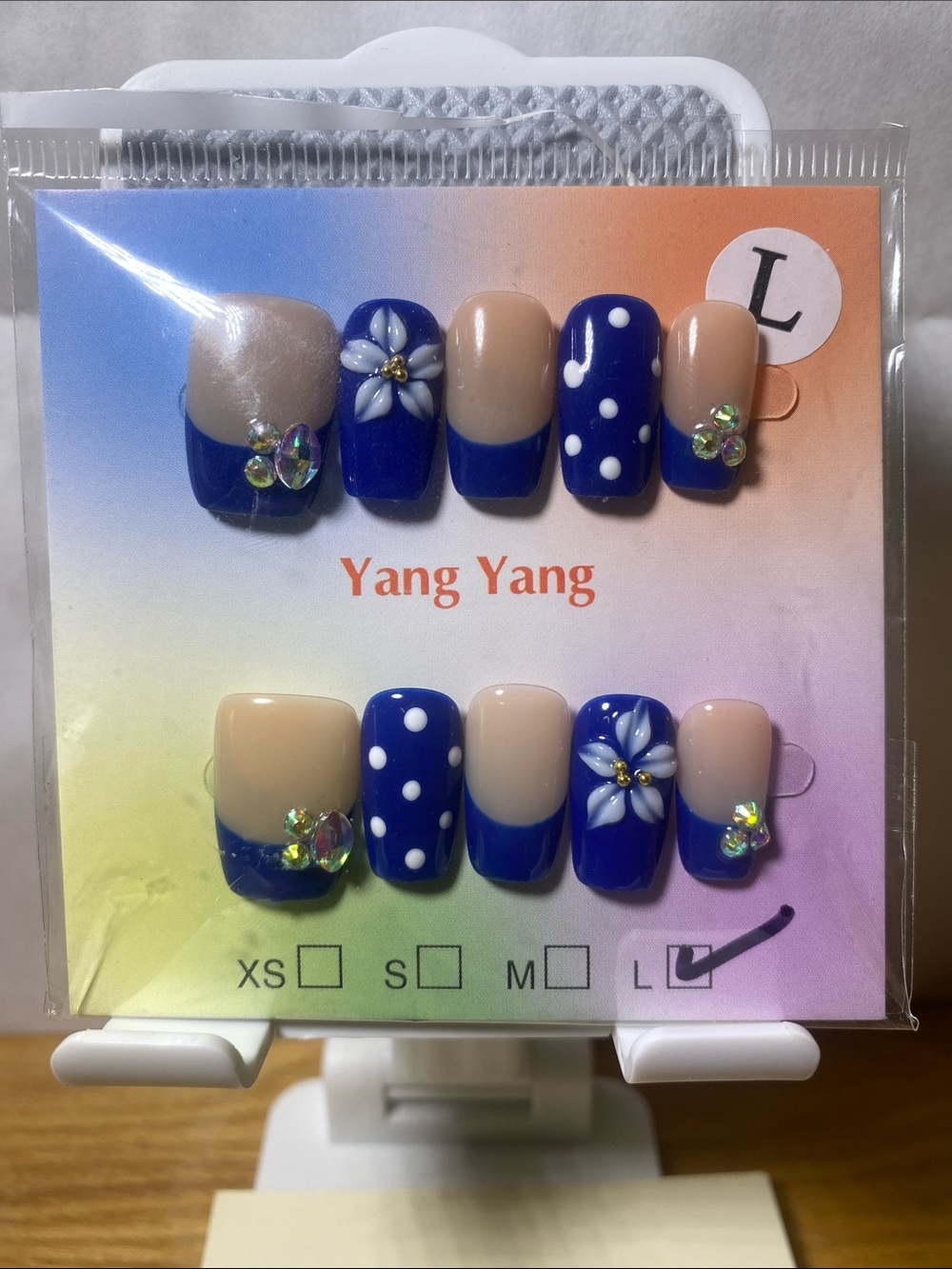 Handmade press on nails.